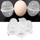 thumbnail image 2 of El huevo de plástico transparente resistente al calor evita fugas. Huevos de plástico fáciles de usarreutilizables y seguros Amonsee No, 2 of 5
