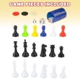 thumbnail image 4 of Set de juegos de mesa Gamie 10 en 1, juegos familiares clásicos para niños y adultos, 4 of 6