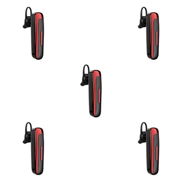 Bearachild Auricular compatible con Bluetooth 5.0 Auriculares estéreo con cancelación de ruido Auriculares recargables a prueba de sudor Negro Type2 NO2