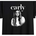 thumbnail image 3 of Carly Pearce - Protrait - Country Music - Junior's Oversized T-Shirt, 3 of 5