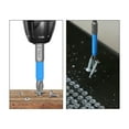 thumbnail image 5 of 12-Piece Insulated S2 Steel Screwdriver Bit Set with Magnetic Blue Magnetizer - Includes PH1/PH2/PH3 & PZ1/PZ2/PZ3 Cross Bits, Non-Slip Grip, Lightweight Design for Precision Tasks (Sealed Bag, 5 of 5