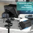 thumbnail image 2 of Electronic teleprompter,Universal Prompter With Portable 14-inche Universal 14-inche Universal Prompter With Dual Cold Prompter With Dual Remote Compatible With Cold 14in With Bortt Eryue, 2 of 6