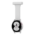thumbnail image 2 of For Garmin Vivomove Style Silicone 20mm Nurse Watch Fob With Pin-on Brooch Strap, 2 of 5