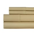 thumbnail image 1 of Aspire Linens 1000TC-CVC-QN-TUP 1000 Thread Count Luxury Cotton Blend Sheet Set - Queen - Wheat, 1 of 1
