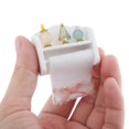 thumbnail image 4 of 1:12 accesorios para casas de en miniatura, toallero de modelos de Perfume, Mini accesorios para casas de Salvador Estante para habitación de casa de muñecas en miniatura, 4 of 6