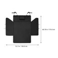 thumbnail image 2 of BESTYASH Dog Car Seat Cover For Backseat Minimalist Design Cloth 1Pack, 2 of 8