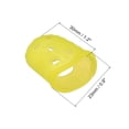 thumbnail image 2 of Uxcell Finger Tips Anti Slip Fingertip Protector, 20 Pack 30mm Silicone Finger Guard, Yellow, 2 of 6