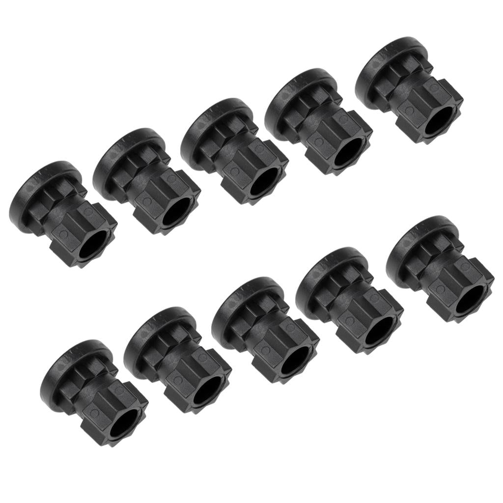5 Pieces Ram Mount Track Rail Base Adapter for Kayak Boat Fishing Rod Holder 