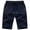 Dark Blue, variant on BUWTTED Mens Athletic Shorts with Zipper Pockets 9 Inch Cotton Black Sweat Shorts with Drawstring Elastic Waist Running Gym Workout Shorts