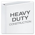 thumbnail image 3 of Premier Easy Open Clearvue Locking Slant-D Ring Binder, 3 Rings, 5" Capacity, 11 X 8.5, White | Bundle of 10 Each, 3 of 5