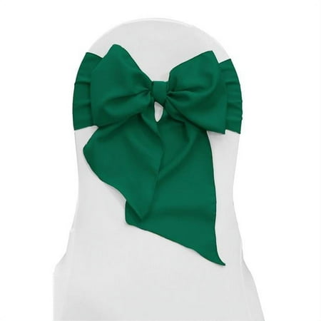 

TCpop8x108-Pk10-TealP43 Polyester Poplin Chair Bows - Teal - 8 x 108 in. - Pack of 10