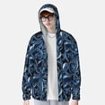 thumbnail image 2 of Balery Octopus Sudadera ligera de manga larga con capucha y protección solar UPF 50+ para hombre y mujer, ideal para pesca y running-Large, 2 of 7