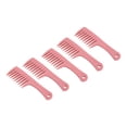 thumbnail image 3 of Hairdressing Wide Tooth Comb, 5Pcs Wide Tooth Comb Ergonomic Handle Safe Anti Static Round Edge Practical  For Office For Home, 3 of 8