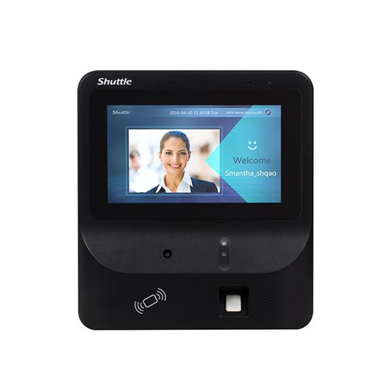 Shuttle Security Camera for Facial Recognition, Black