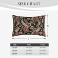 thumbnail image 4 of Honeii Paisley6 Decorative Throw Pillow Case - Elevate Your Couch, Sofa, or Bed with Stylish Home Decor, Perfect Gift Idea-20"x30", 4 of 6