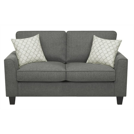 Tan Fabric Loveseat - Serta Astoria 61