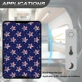 thumbnail image 5 of FUIALDOLG RV Door Window Shade Cover American Stars Blackout RV Door Window Shades Camper Sunshade Privacy Protection Travel Trailer Motorhome Sun Shade Accessories, 26 x 17.3 inches, 5 of 7