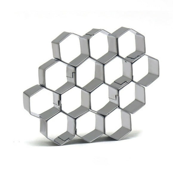 Stainless Steel Honeycomb Mini Hexagon Cutting Die Household Frying Baking Gadget
