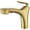 Brushed Gold, variant on Bathroom Faucet Pull Out Sprayer, Single Handle Pull Down Sink Taps, One Hole Basin Mix Taps with Hot Cold Water Hose, Double Spout Brass Bath Faucet