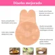 thumbnail image 5 of Levanta Busto Adherible Bra Orejas Copa Cubre Pezón 2 Pares, 5 of 8
