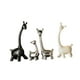 thumbnail image 5 of 4x esculturas de jirafa, decoraciones de escritorio, colección de arte moderno, artesanías, estatuas de animales, figuras familiares de jirafa para of, 5 of 9