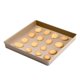 thumbnail image 3 of Moldes para hornear de 11 pulgadas Bandeja para asar Bandeja para hornear antiadherente Bandeja para hornear rollos de canela Bandeja cuadrada para escalfar huevos en microondas, 3 of 4