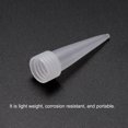 thumbnail image 5 of Unique Bargains Plastic Needle Tip Cap for 50ml/60ml Empty Paint Tubes Replacement White 60 Pack, 5 of 5