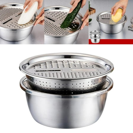 

Veggie Chopper 1 Set Practical Quick Shred Stainless Steel Sturdy Durable