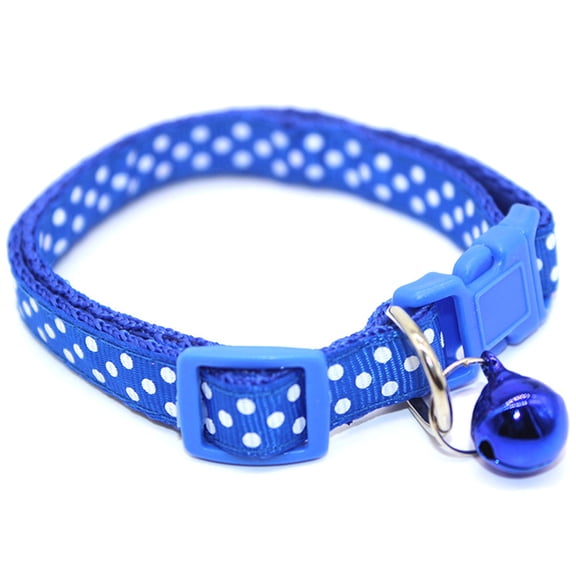 Billuyoard Pequeño perro de nailon, cachorro, gato, mascota, Collar ajustable, Collar para mascotas, Gargantilla Suministros para perros