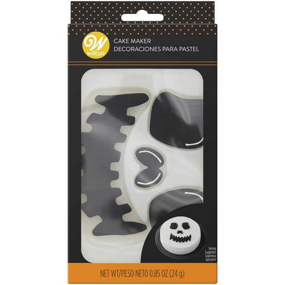 Wilton Halloween Skull Cake Maker, 0.85 oz.