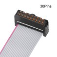 thumbnail image 2 of Unique Bargains IDC Wire Flat Ribbon Cable FC/FC Connector A-type 30Pins 2.54mm Pitch 30cm Length, 2 of 5