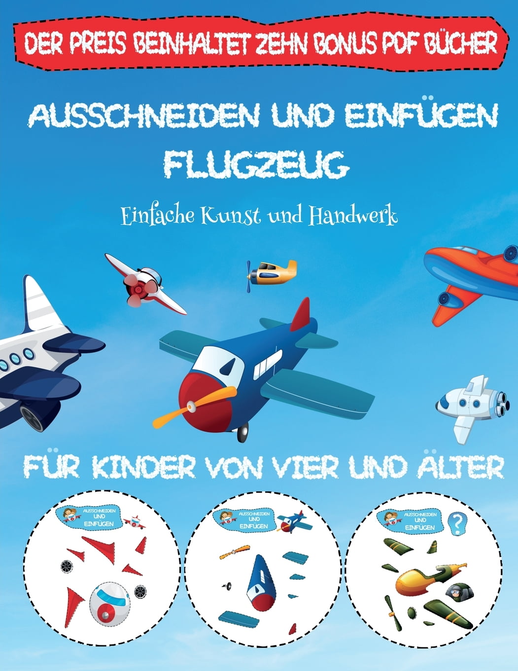 Einfache Kunst Und Handwerk Einfache Kunst Und Handwerk Ausschneiden Und Einfugen Flugzeug Series 65 Paperback Walmart Com Walmart Com