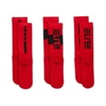 thumbnail image 4 of Kids Nike 3-Pack Elite Dri-FIT Basketball Crew Socks Color: White Size: SMALL, 4 of 4