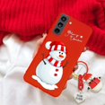 thumbnail image 2 of Reindeer 3D Christmas Santa Claus Tree Hat Case For iPhone 7 8 Plus 6 6S Plus Snowman 3D Key Chain Tpu Phone Cover, 2 of 5