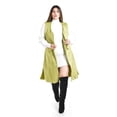 thumbnail image 1 of Chaleco largo tipo gamuza Roman Fashion Tallas Extras 3905 Verde claro Unitalla, 1 of 5