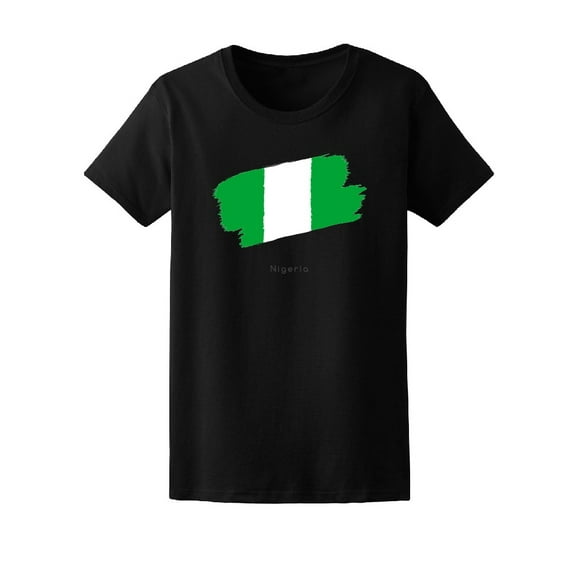 Nigeria Flag T-Shirt Men -Image by Shutterstock, Male 4X-Large