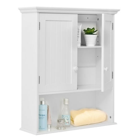Costway Wall Mount Bathroom Cabinet Storage Organizer Medicine Costway Wall Mount Bathroom Cabinet Storage Organizer Medicine Kitchen Laundry