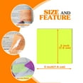 thumbnail image 2 of 600 Sheets(12 Pads)Transparent Sticky Notes,Clear Sticky Notes,3" x 3" Translucent Sticky Notes Pads,See Through Sticky Notes for Book Annotation,Self-Adhesive and Colorful, 2 of 7