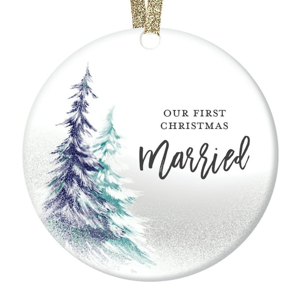 1St Christmas Together Ornament 2021 Mrs And Mrs