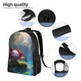thumbnail image 5 of Easygd Pond Cute Axolotl Versatile and Stylish Backpack: Comfort, Storage, and Durability for College,Work, Travel, and Everyday Use, 5 of 8