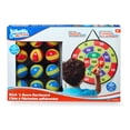 thumbnail image 2 of Kidoozie B*Active Stick 'N Score Dartboard – 24” Foldable Dart Game with 12 Sticky Dart Balls – Indoor & Outdoor Target Game for Kids Ages 6+, 2 of 6