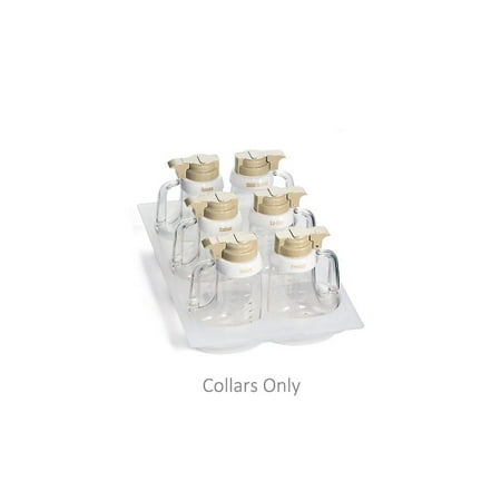 TableCraft CB12 48 Oz. Salad Dressing Dispensers ID Collar