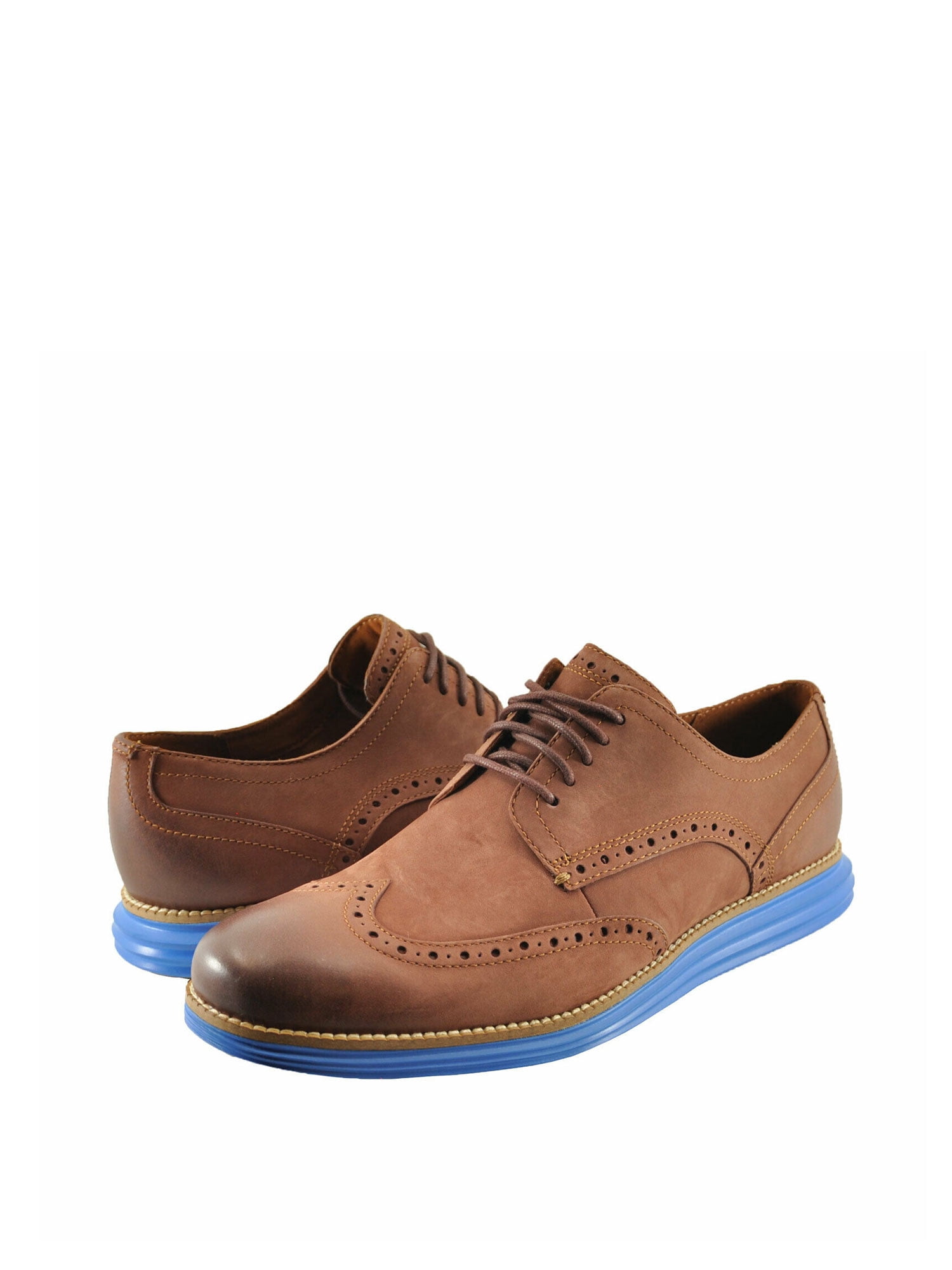 cole haan original grand cognac wingtip oxfords