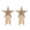 A, variant on 1 Pair Women's Reusable Breast Pasties,Breast Bra with Pentagrams Tassels Adhesive Silicone Nipple Covers Stickers