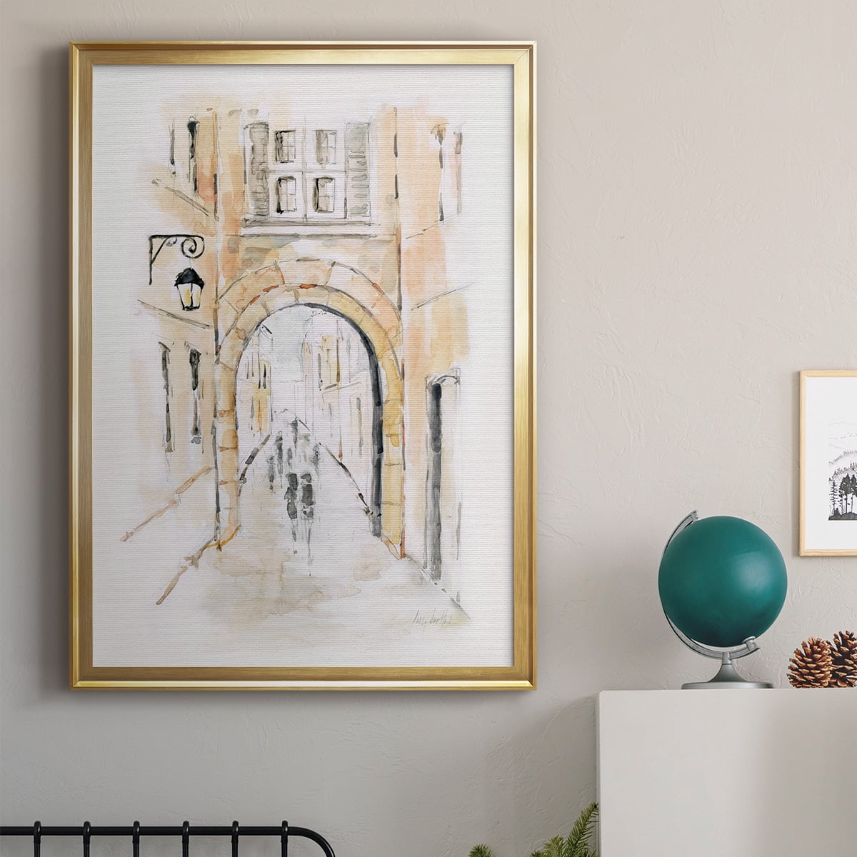 Venice Market Day II Premium Classic Framed Print - Ready to Hang