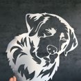 thumbnail image 4 of Zeus Art Sculpture Wide Application Vivid Stainless Steel Labrador Dog Pattern Sculpture Model for Garden, 4 of 7