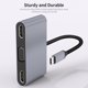 thumbnail image 3 of Adaptador multifunción 5 en 1 USB-C HUB HDTV*2 + VGA, 3 of 8