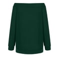 thumbnail image 4 of Suéteres Con Hombros Descubiertos Para Mujer, Suéter de Punto, Camisetas de Manga Larga de Color Sólido A La Moda Odeerbi ODB185111, 4 of 6