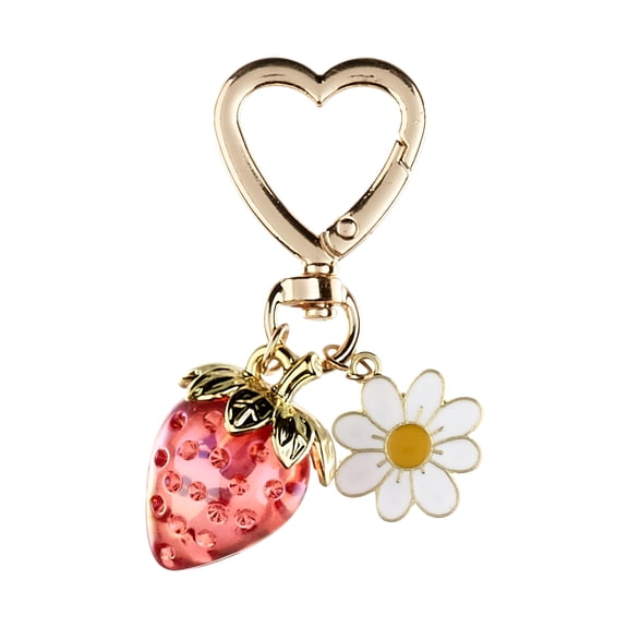 DESIGNICE 2026 New Strawberry Bag Charm Cute Bag Charm for Bags, Purses, Keychains, Gifts, Accessories, Personalizing Items