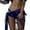 Blue, variant on Swimsuit Coverup For Women Cotton Beachwear Bikini Swimwear Beach Club Lace Skirt Bathing Suit Swim Cover Up